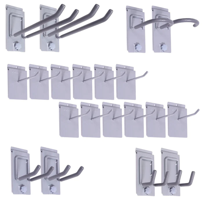 CrownWall™ 20-Piece Locking Hook Kit